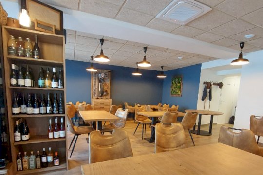 Peinture et revêtement de sol restaurant Précigné- Groupe Boulfray
